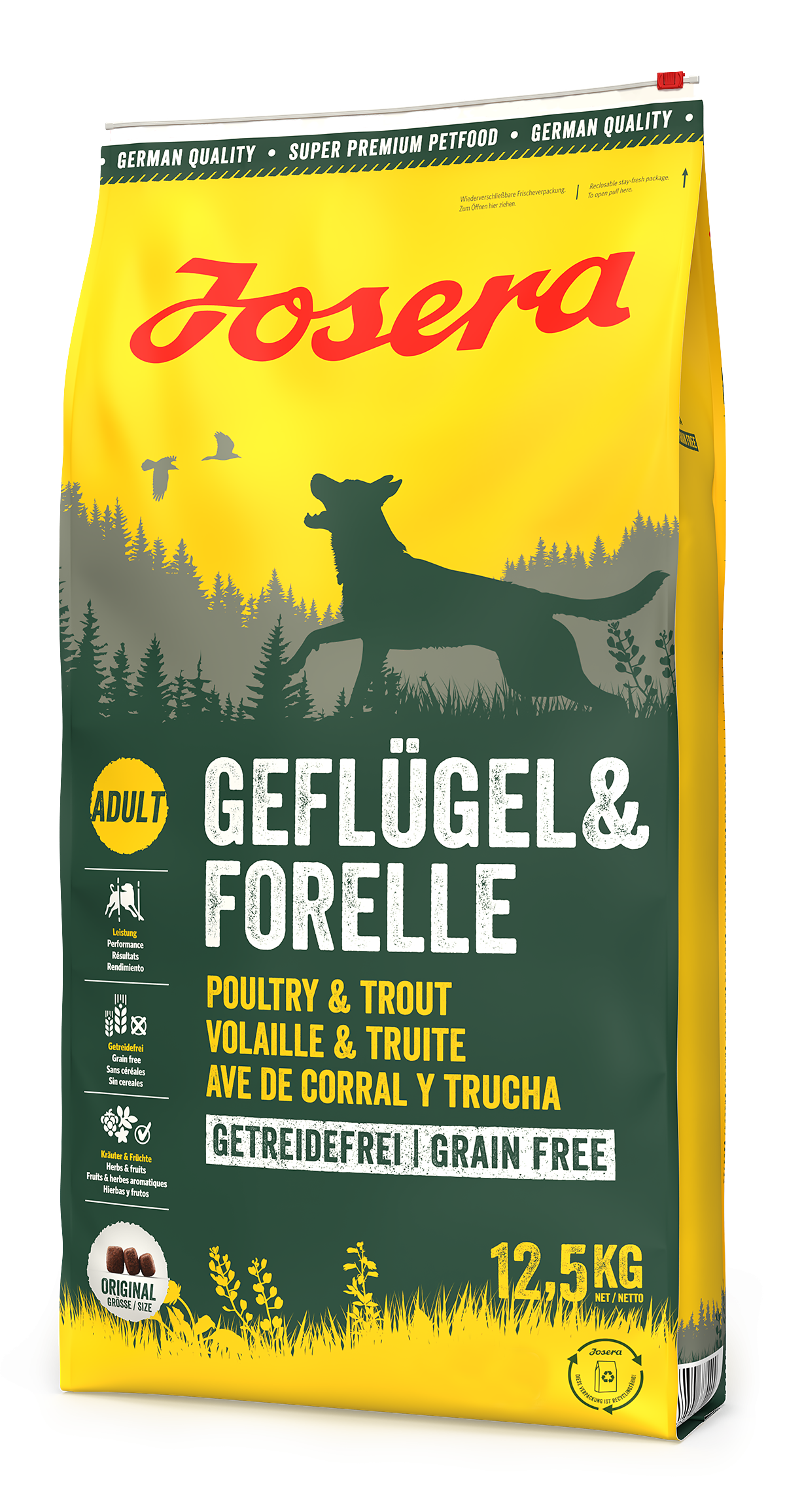 Geflügel & Forelle 12,5kg